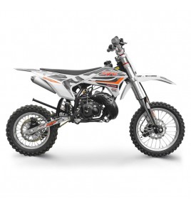 Motocross enfant 50cc de chez Probike, disponible en couleur rouge