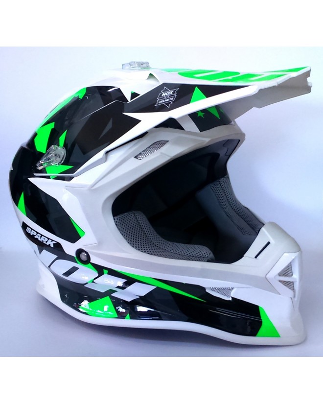 Casque Nox Spark Adulte Vert