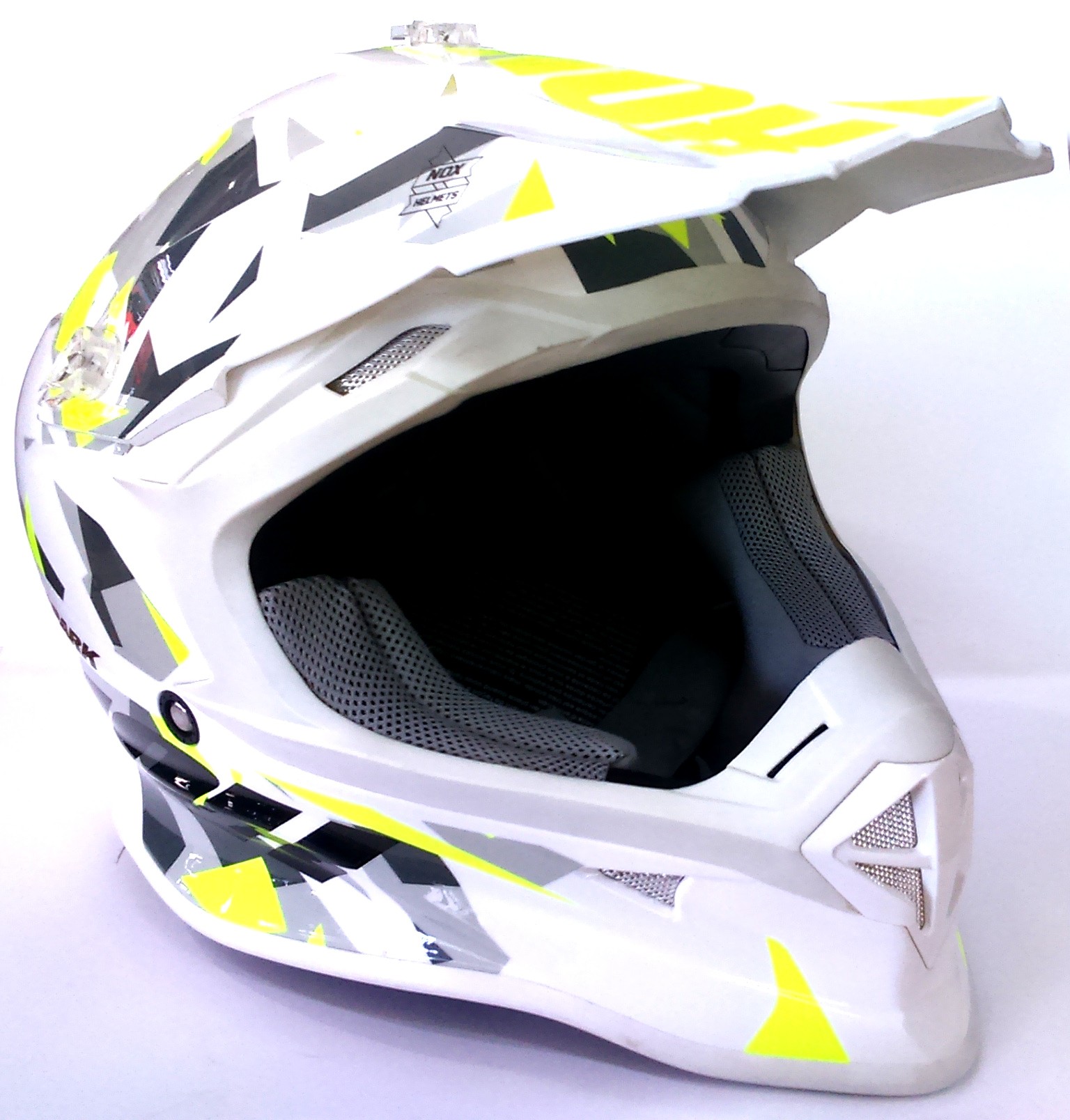 Protection Moto Casque Nox Spark Adulte Jaune