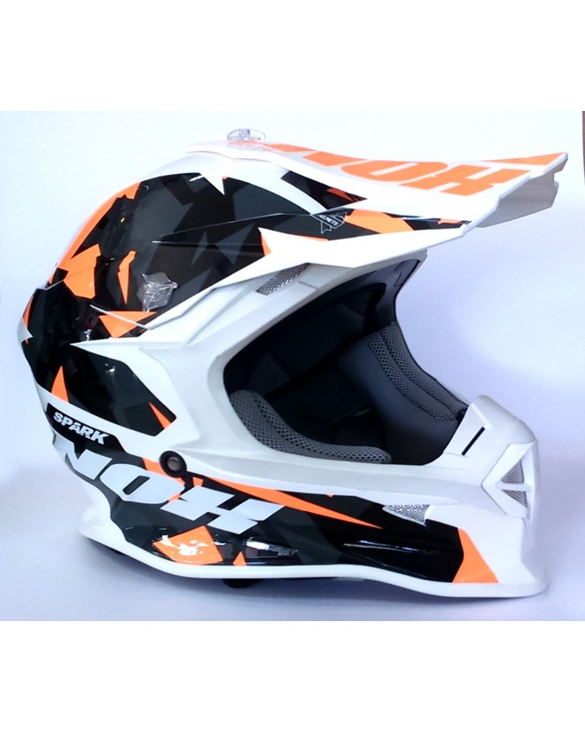 Casque Nox Spark Adulte Orange