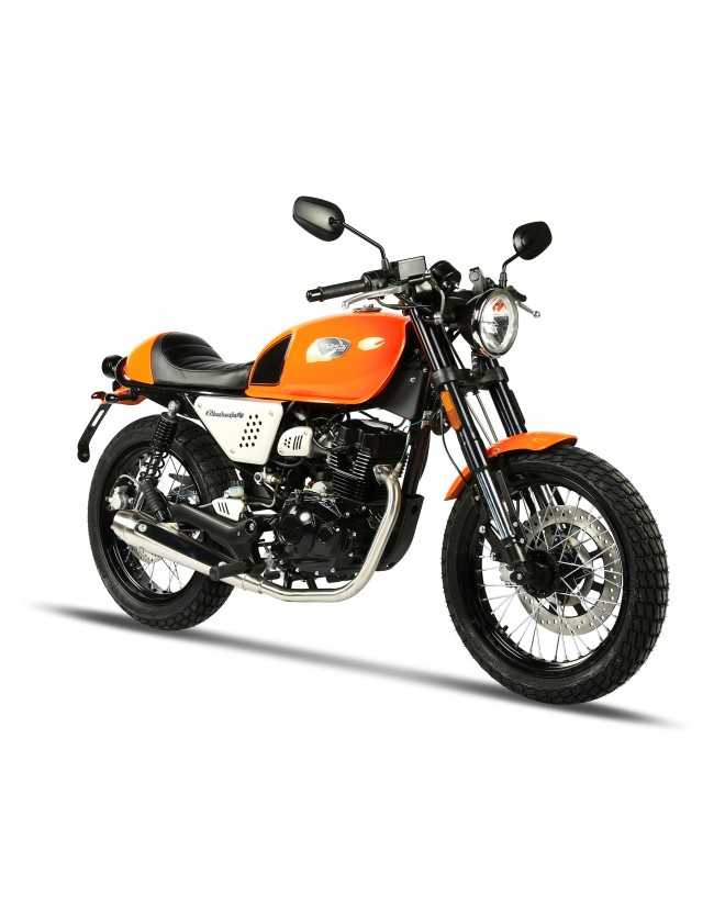 Moto 125 La Plus Confortable Superbe Masai Black Cafe 125, rapide et confortable