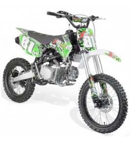 Dirt bike 140cc 4T 17/14 fourche inversée