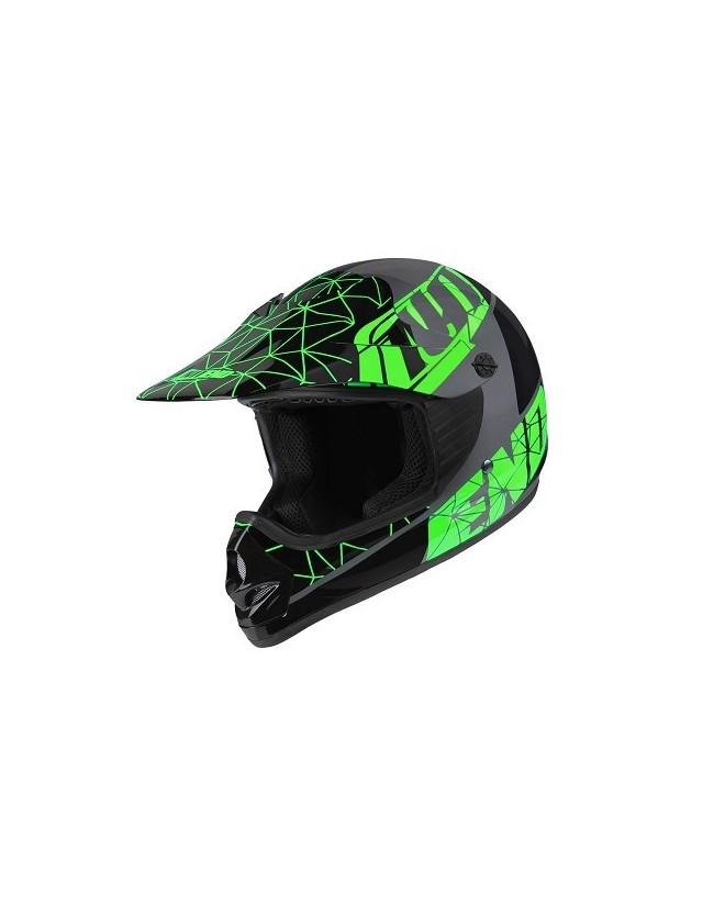 CASQUE MOTO ENFANT VERT K2 - ScootCash