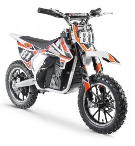 Moto Cross Electrique 500W Enfant-White Edition