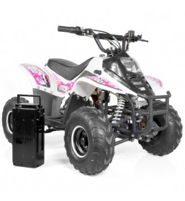 Quad Enfant Electrique 500W Bibou LUXE WHITE