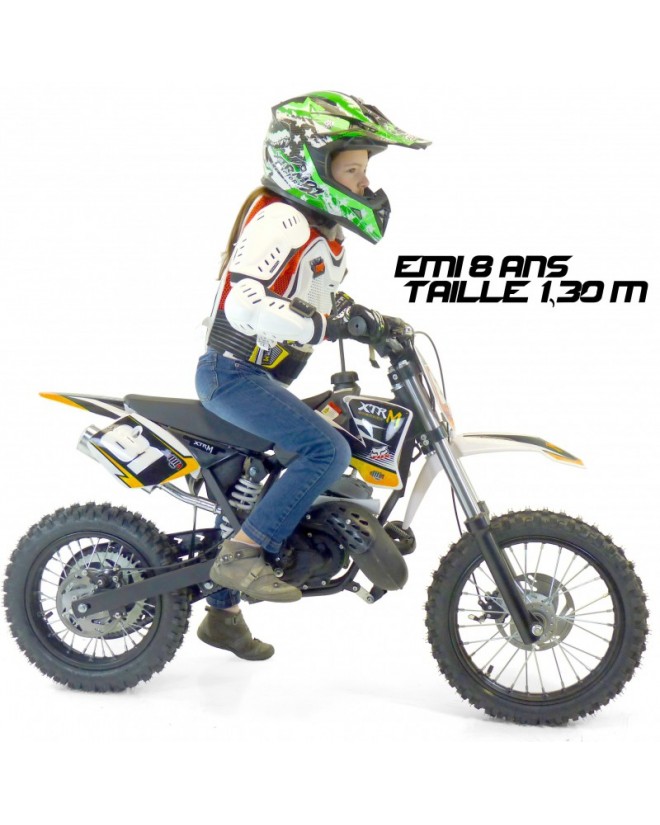 MOTO CROSS Sport 50cc 12/14 pour enfant débutant à pas cher