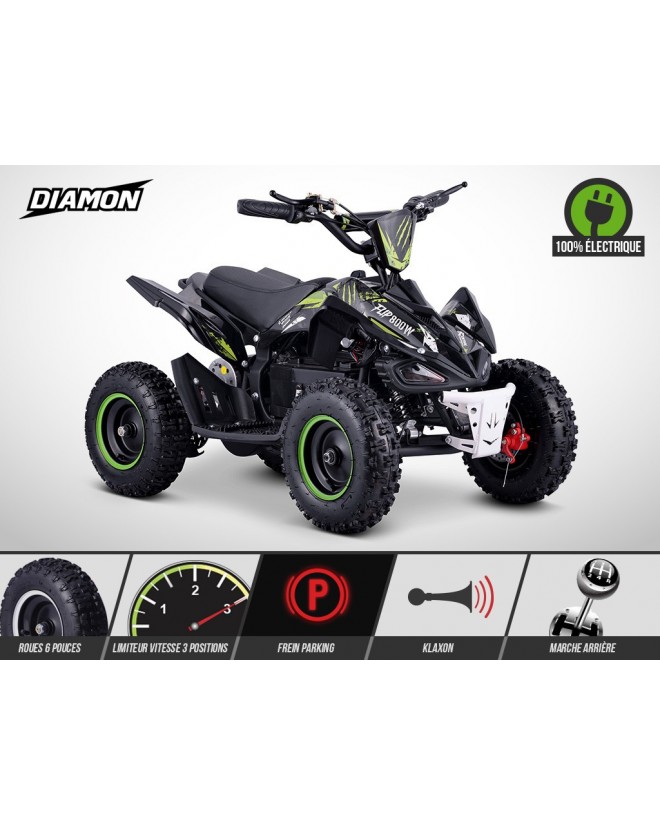 Pocket Quad Electrique FLIP 800W Pocket Quad Electrique FLIP 800W