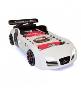 Lit voiture enfant V8 Leds