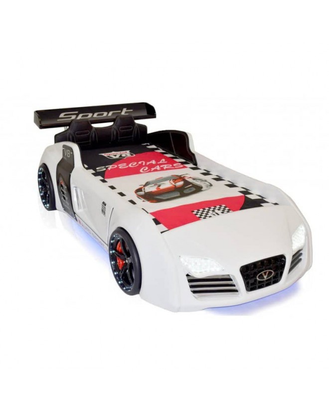 Lit voiture enfant V8 Leds Lit voiture enfant V8 Leds