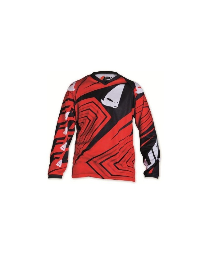 Maillot de couleur rouge Moto cross enfant