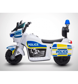 La Moto électrique enfant Police 22W à petit prix !