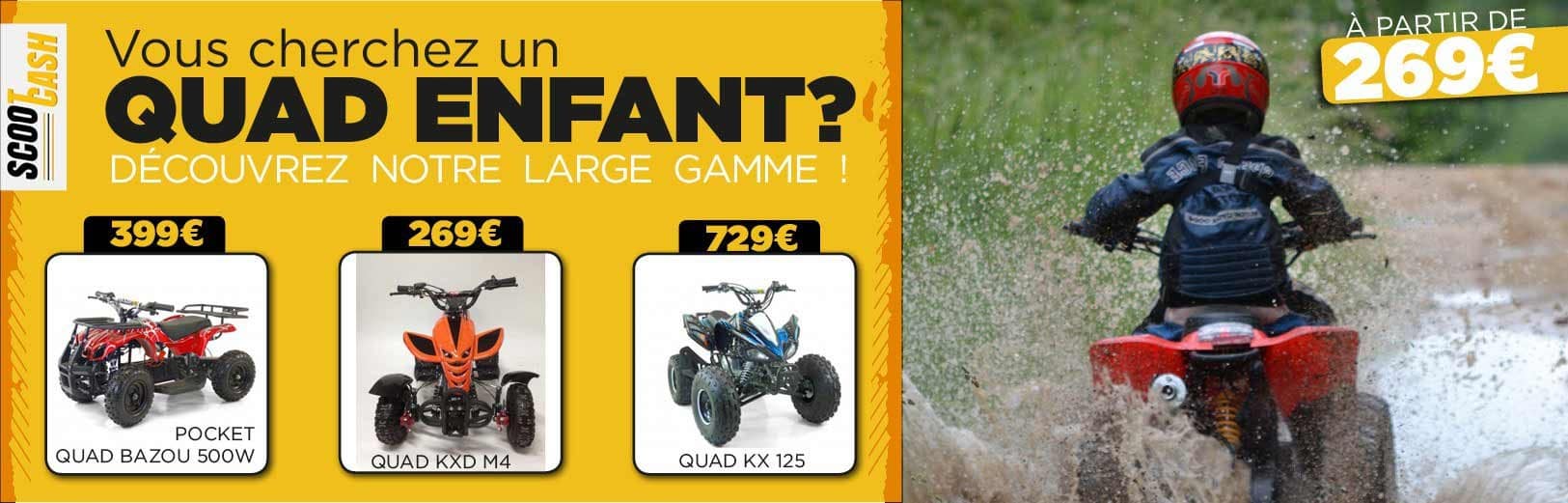 Quad hytrack HY 50SX à prix imbattable chez Scootcash !